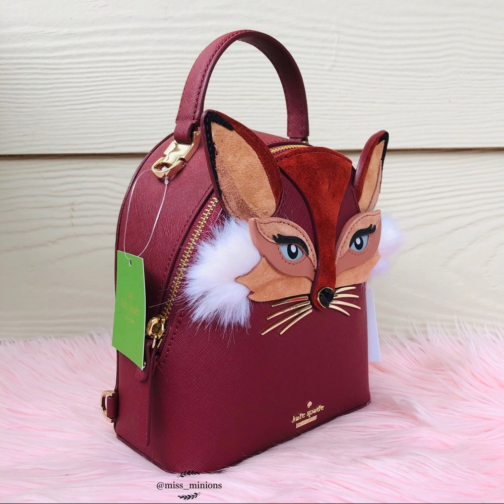 🎀HP🎀Kate Spade So Foxy Binx Backpack Bag - Picture 2 of 7